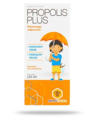 Propolis Plus  120ml dla dzieci powyżej 3 roku życia