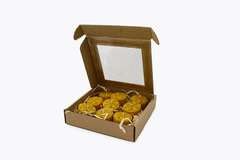 Zestaw Tealightów 9 Sztuk Ze Śnieżynką W Opakowaniu