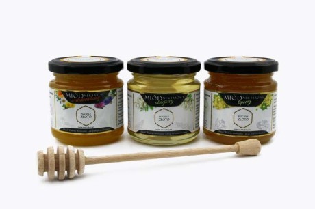 Zestaw upominkowy "Trzy miodki"