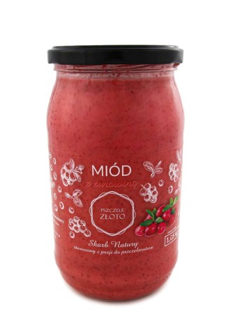 Miód Z Żurawiną 1,05kg