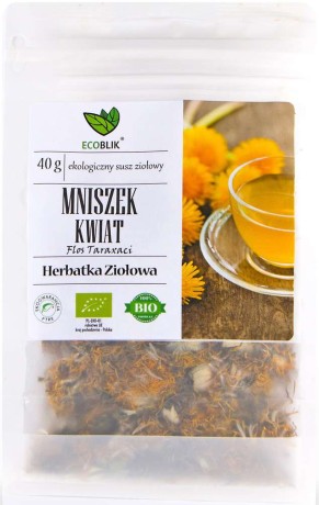 Herbatka Ziołowa Ekologiczny Susz Z Kwiatów Mniszka Lekarskiego 40g