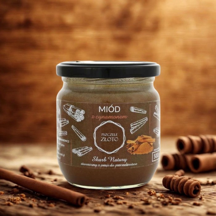 miód z cynamonem