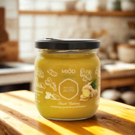 Miód Z Imbirem 0,5kg