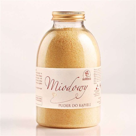 Miodowy puder do kąpieli z miodem lipowym 400g
