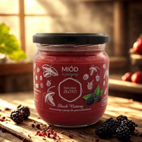 Miód Z Jeżyną 0,5kg