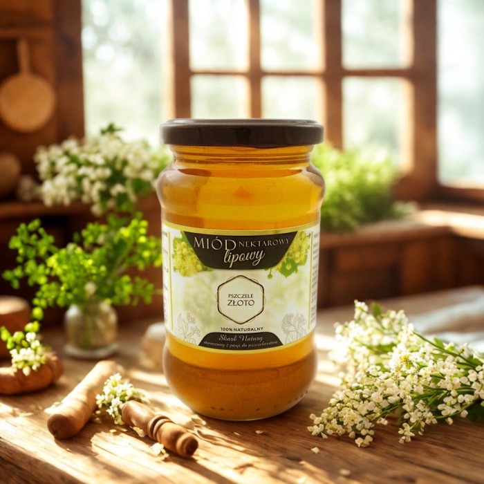 Miód Lipowy 500g