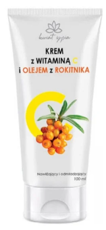 Krem z witaminą C i rokitnikiem 100ml Kwiat Życia