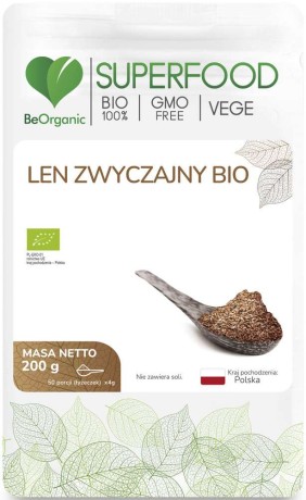 Len Zwyczajny (siemię lniane) BIO 250g 