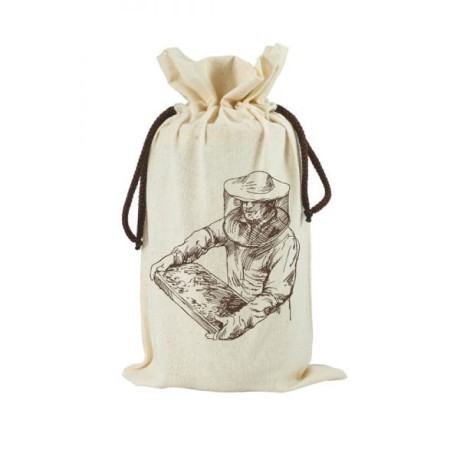 Woreczek ekologiczny na 1 słoik 900/500 pszczelarz