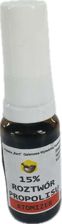 Roztwór z propolisu 15% z atomizerem 20ml