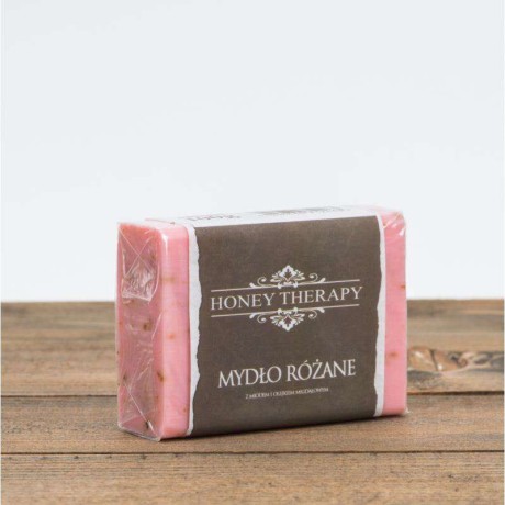 Mydło różane  z miodem Honey Therapy kostka 100g
