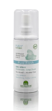 Dezodorant Naturalny w sprayu z Solami Min. i Wit.E