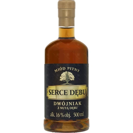 DWÓJNIAK Z NUTĄ DĘBU "SERCE DĘBU" 0,5L