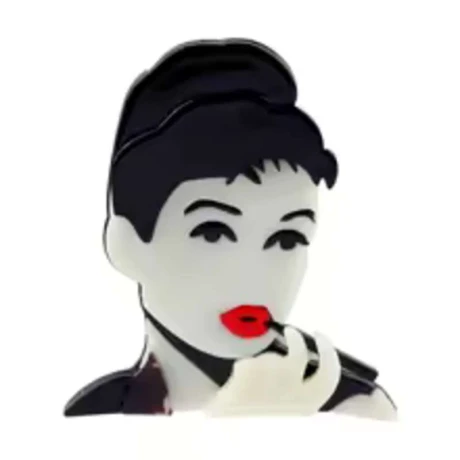 BROSZKA RETRO Elegancka Dama