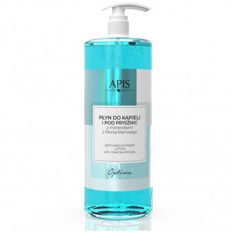 Płyn do kąpieli i pod prysznic z minerałami z Morza Martwego 1L  APIS