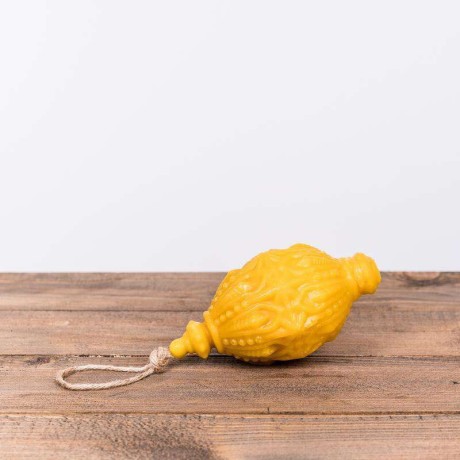 Zawieszka woskowa - BOMBKA ŚWIĄTECZNA